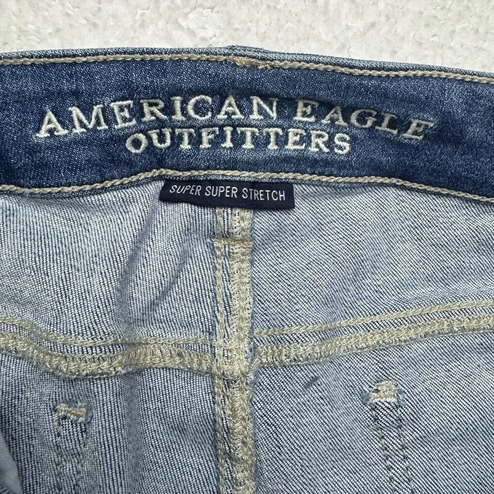 American Eagle Outfitters Skinny Super Super Stretch Jeans  Womens Size 10 Short